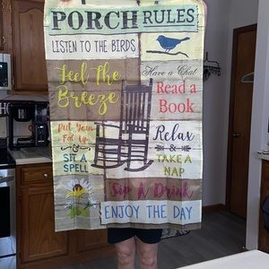 Garden flag. Brand new